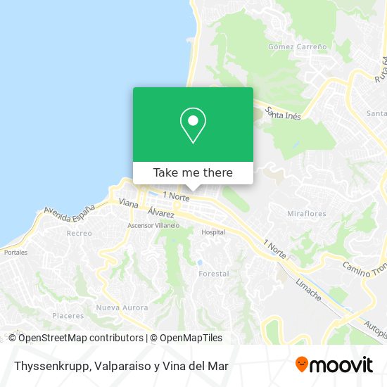Thyssenkrupp map