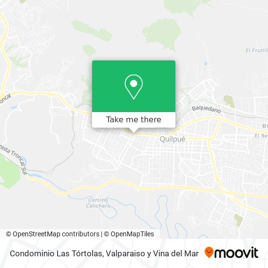 Condominio Las Tórtolas map