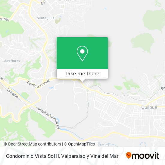Condominio Vista Sol II map