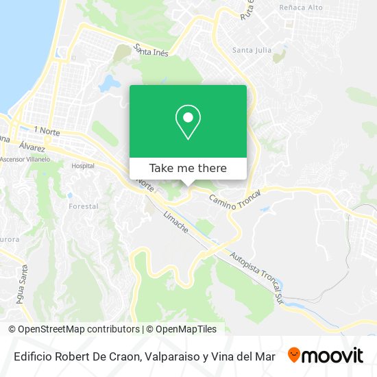 Mapa de Edificio Robert De Craon