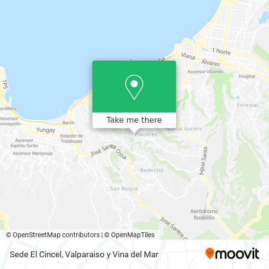 Sede El Cincel map