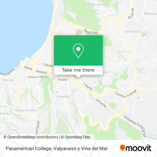 Mapa de Panamerican College