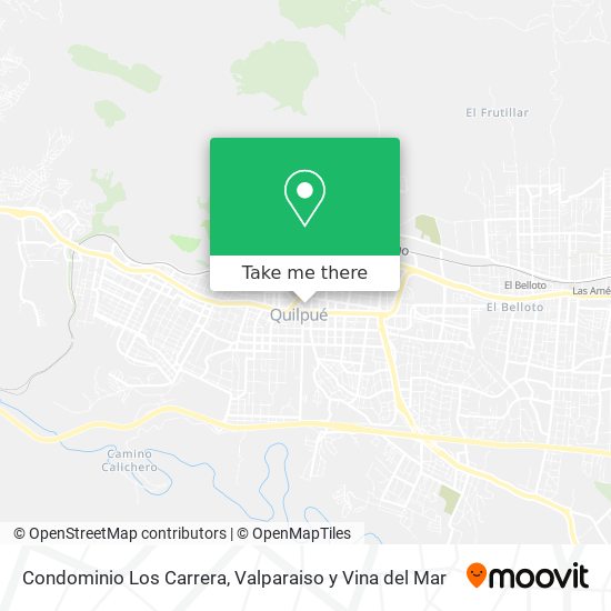 Condominio Los Carrera map