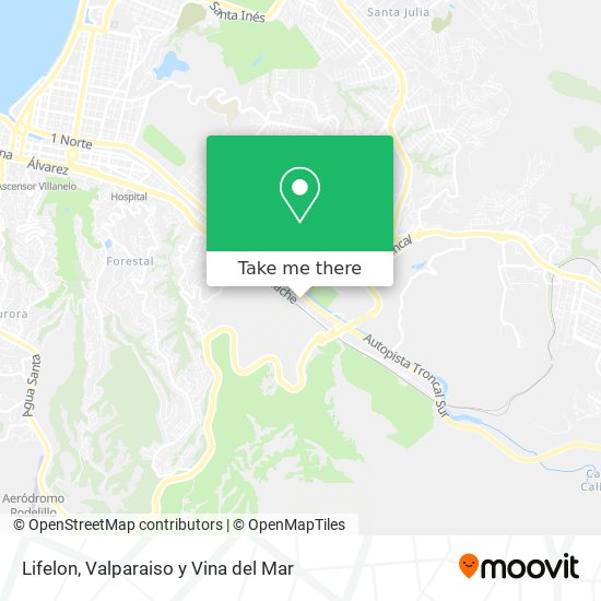 Mapa de Lifelon