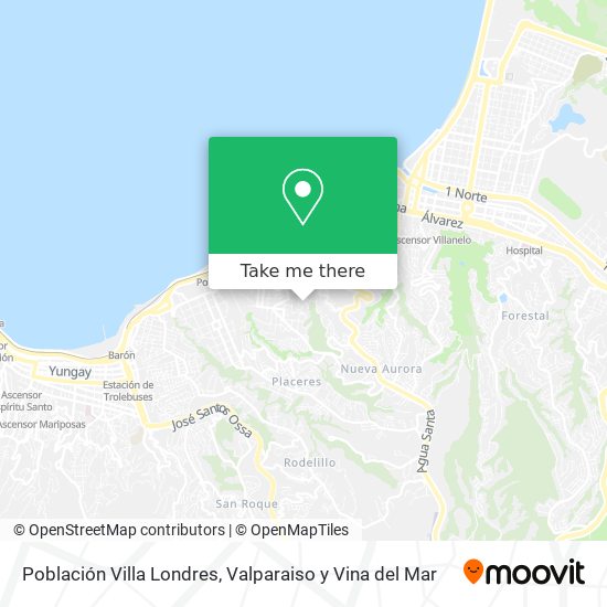 Mapa de Población Villa Londres