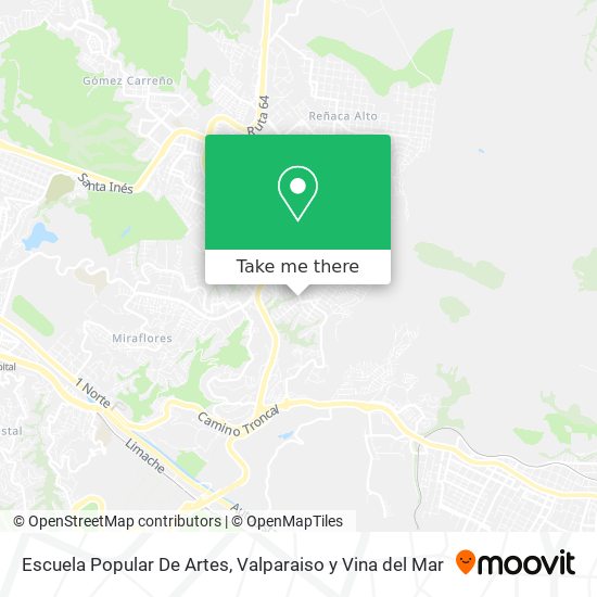 Escuela Popular De Artes map