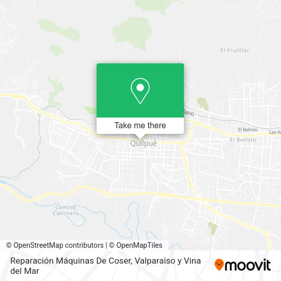 Mapa de Reparación Máquinas De Coser