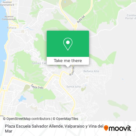 Plaza Escuela Salvador Allende map