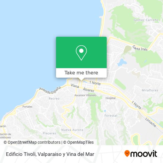 Mapa de Edificio Tivoli