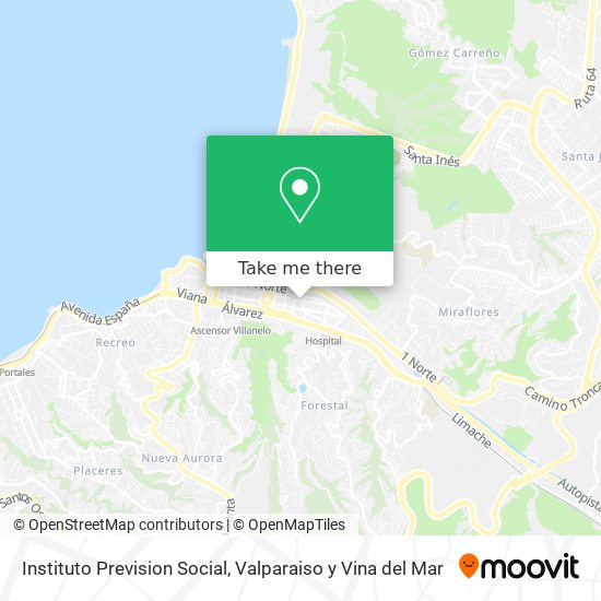 Instituto Prevision Social map
