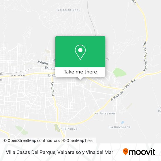 Villa Casas Del Parque map