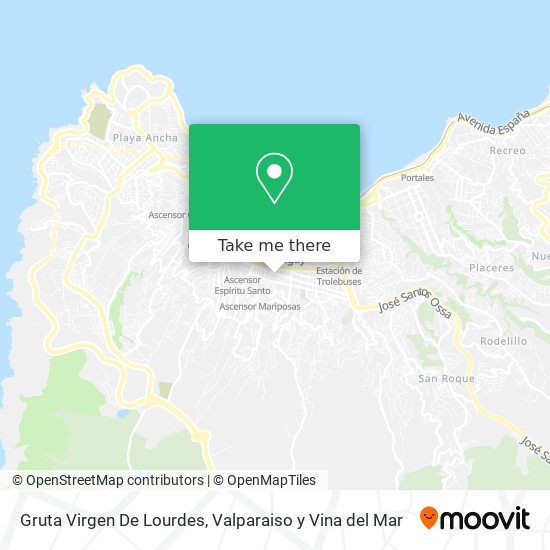 Mapa de Gruta Virgen De Lourdes