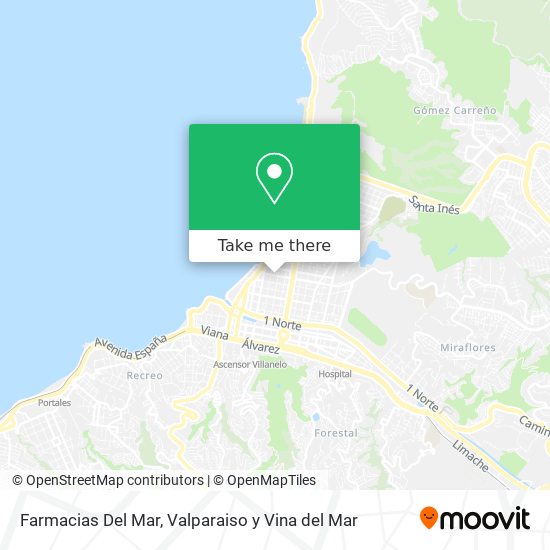 Farmacias Del Mar map