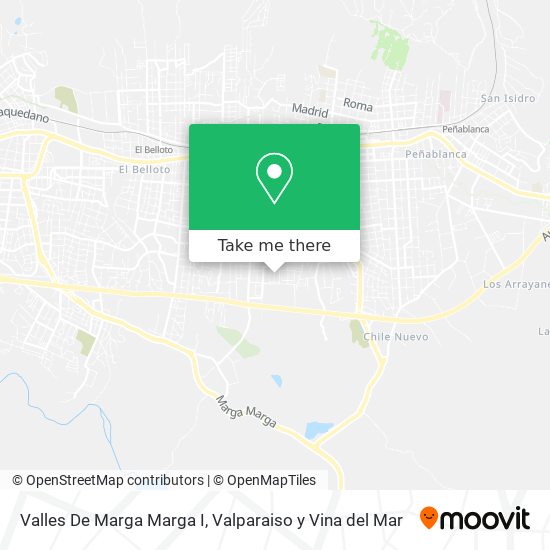Valles De Marga Marga I map