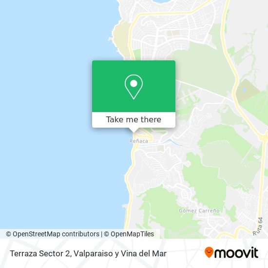 Mapa de Terraza Sector 2