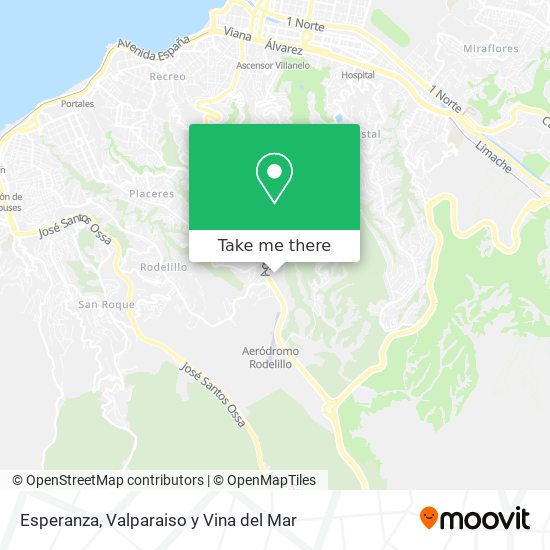 Esperanza map