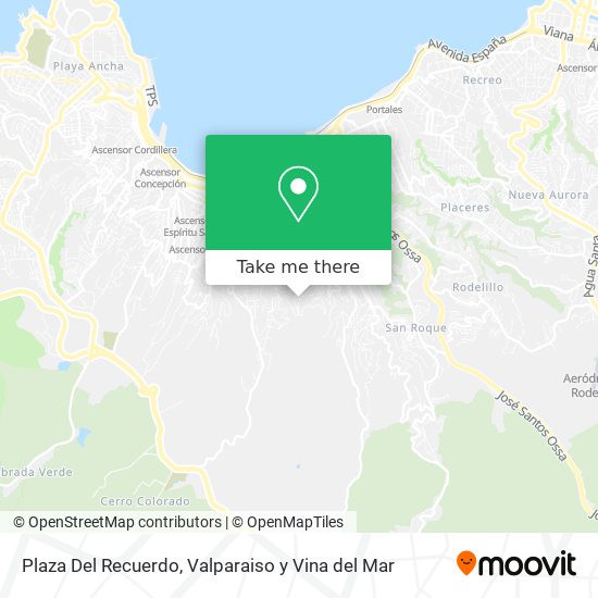 Plaza Del Recuerdo map