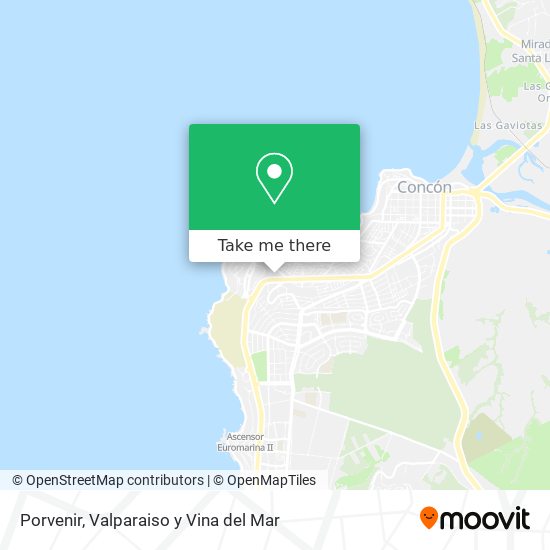 Porvenir map