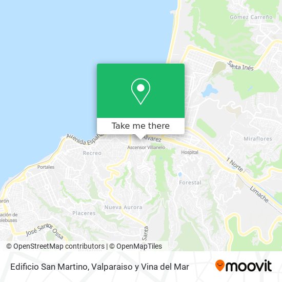 Edificio San Martino map