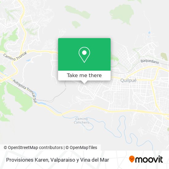 Mapa de Provisiones Karen