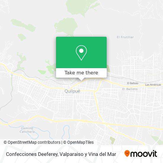 Mapa de Confecciones Deeferey