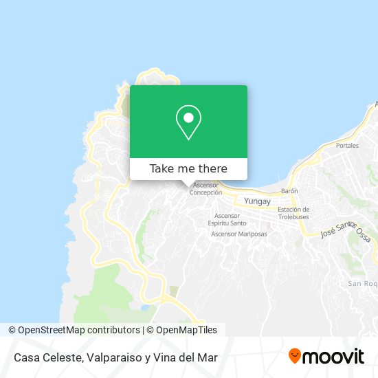Casa Celeste map