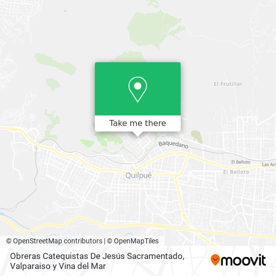 Obreras Catequistas De Jesús Sacramentado map