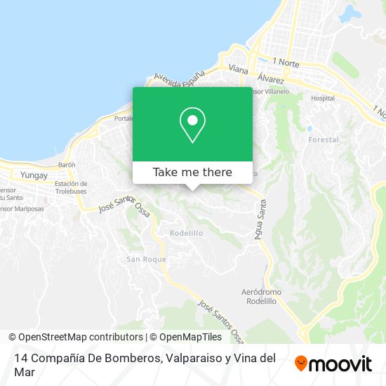 14 Compañía De Bomberos map