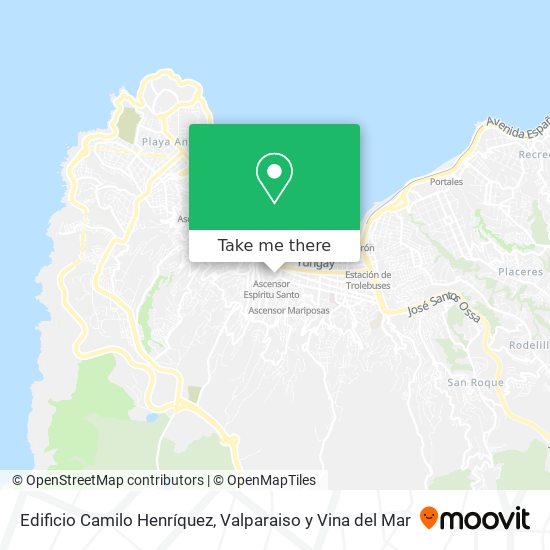 Edificio Camilo Henríquez map