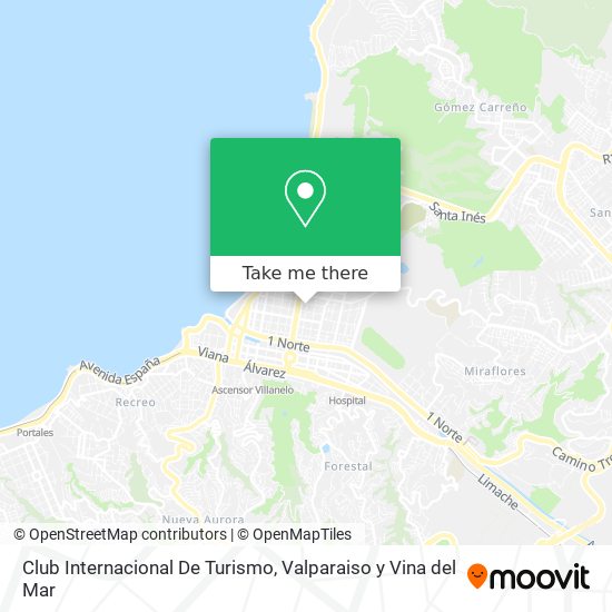 Mapa de Club Internacional De Turismo