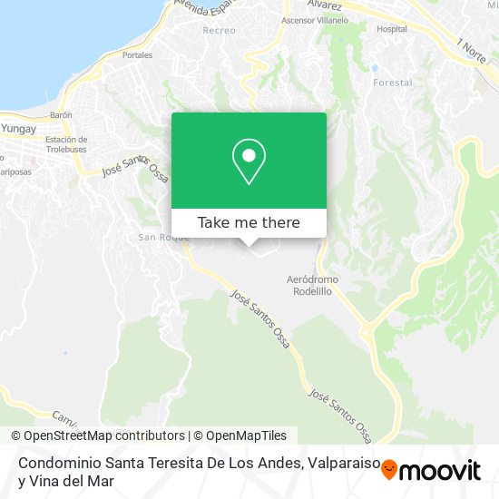 Condominio Santa Teresita De Los Andes map