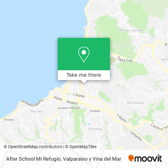 Mapa de After School Mi Refugio