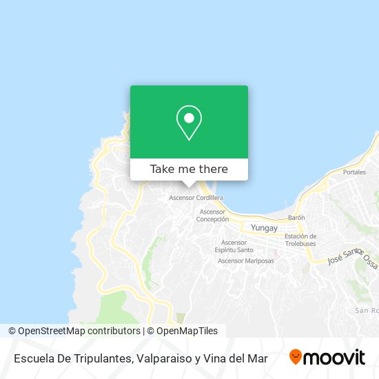 Mapa de Escuela De Tripulantes