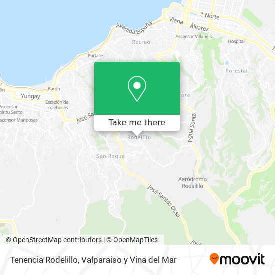 Tenencia Rodelillo map