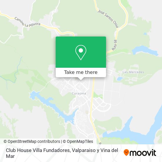 Mapa de Club House Villa Fundadores