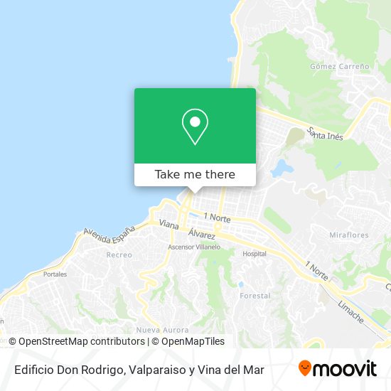 Edificio Don Rodrigo map