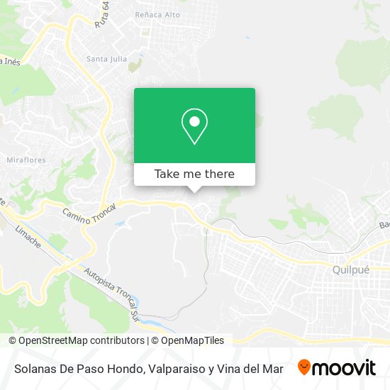 Solanas De Paso Hondo map