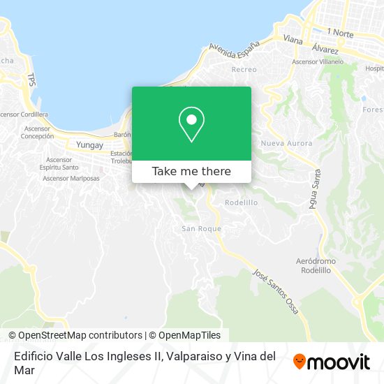 Edificio Valle Los Ingleses II map