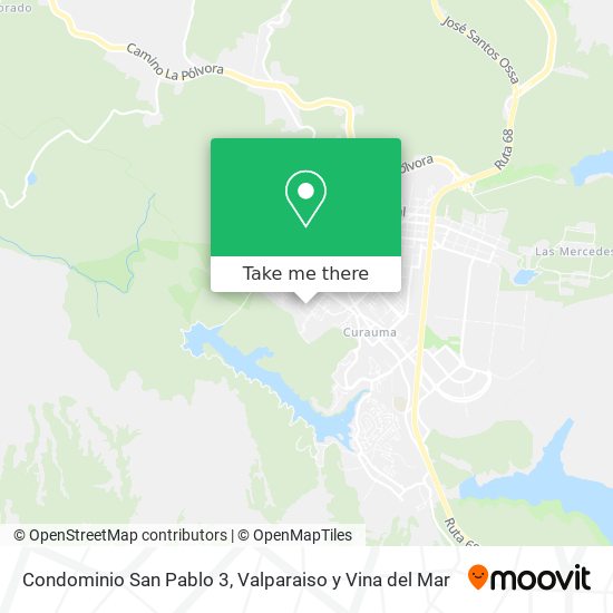 Mapa de Condominio San Pablo 3