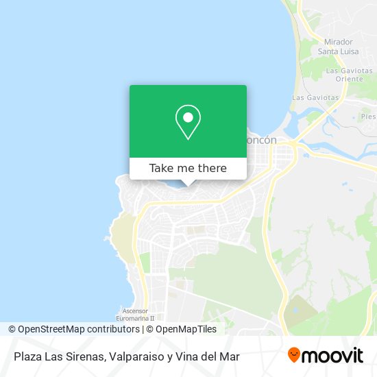 Mapa de Plaza Las Sirenas