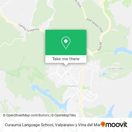 Mapa de Curauma Language School