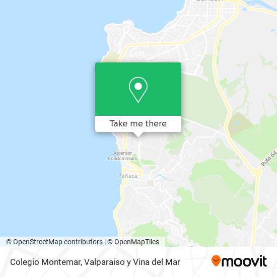 Colegio Montemar map