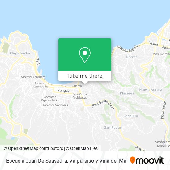 Escuela Juan De Saavedra map