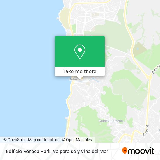 Mapa de Edificio Reñaca Park