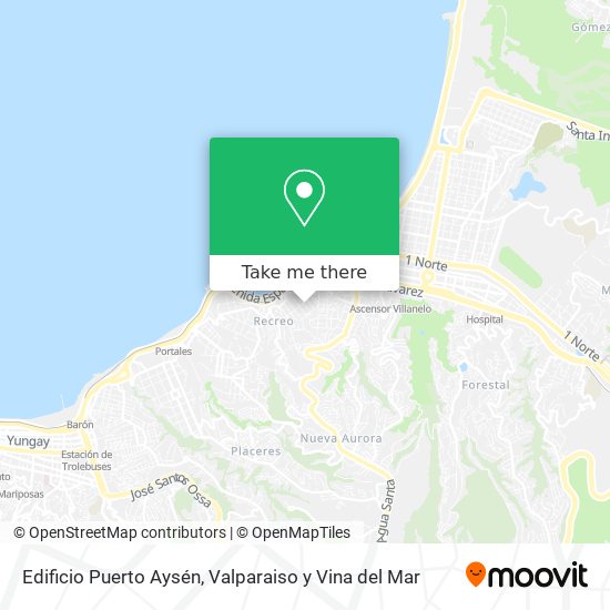 Edificio Puerto Aysén map