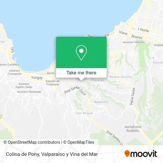 Colina de Pony map