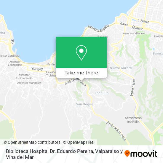 Mapa de Biblioteca Hospital Dr. Eduardo Pereira