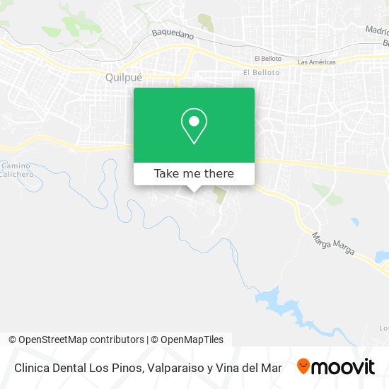 Mapa de Clinica Dental Los Pinos