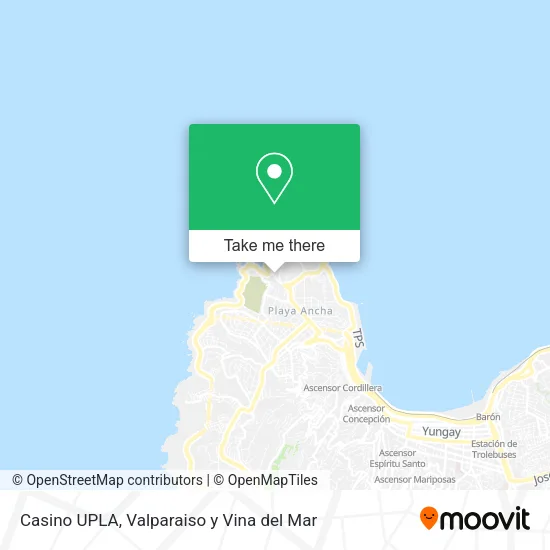 Mapa de Casino UPLA