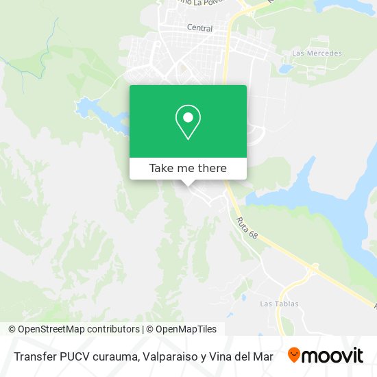Transfer PUCV curauma map